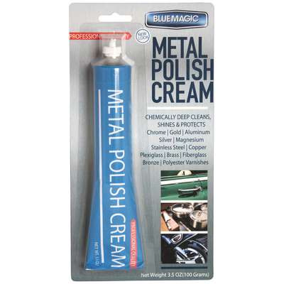 4055 Blue Magic Metal Polish Cream 3.5 oz. Tube
