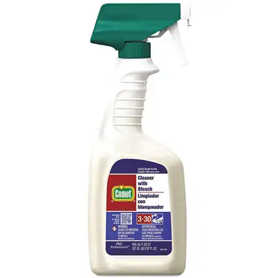 Cleaner With Bleach,Size 32 Oz.