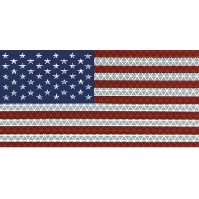 American Flag Decal,Reflect,6.