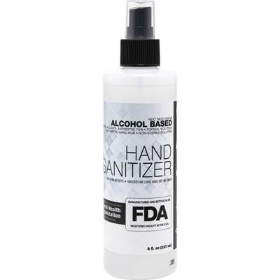 Hand Sanitizer 8OZ Bottle