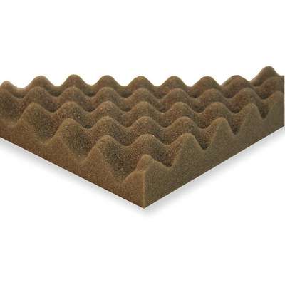 Acoustic Foam,Convoluted, Gray,