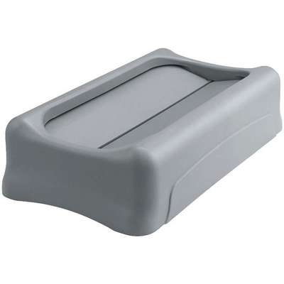 Trash Can Top,Gray,20-1/2 In. L