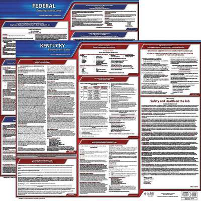 Laborlaw Poster,Fed/Sta,Ky,Eng,