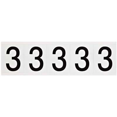 Number Label,1-15/16in.H