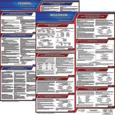 Laborlaw Poster,Fed/Sta,Wi,Eng,