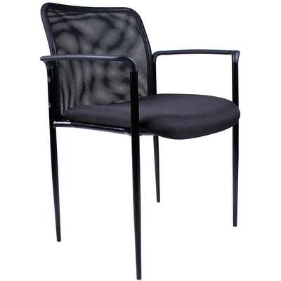 Guest Chair,Mesh Back,Black