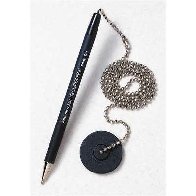 Security Pen,Stick,Medium,Black