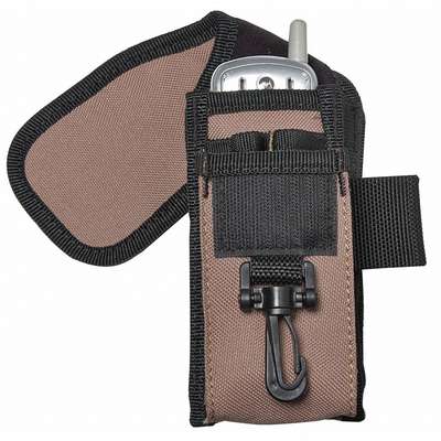 914687-8 CLC Large Cell Phone Holder, Black Polyester, 5