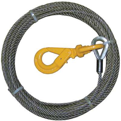 Winch Cable,Steel,3/8 In. x