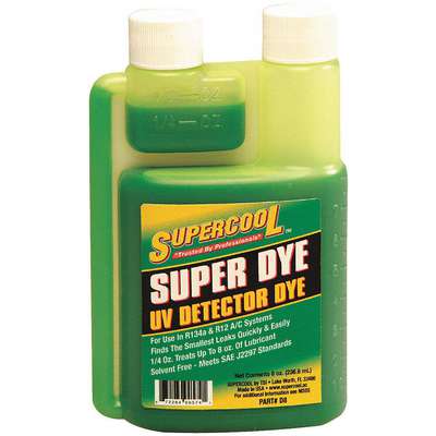 911167-8 Supercool 8 oz. UV Leak Detection Dye for Up to 32