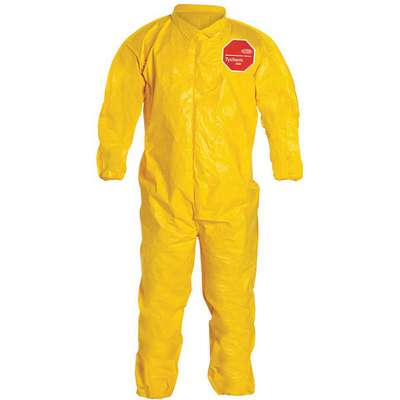 Collared Coverall,Yellow,2XL,