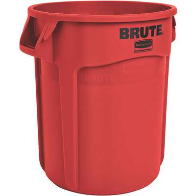 Utility Container,55 Gal.,Red