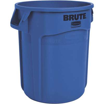Utility Container,55 Gal.,Bl