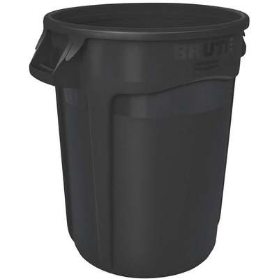 Utility Container,10 Gal.,Blk