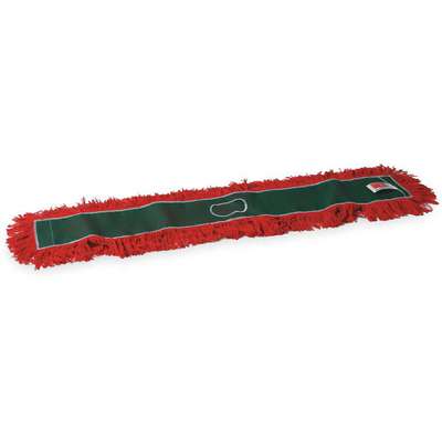 Dust Mop,Cotton,Sz 48 In,Red/