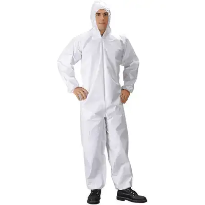 Coverall 2XL W/Hood And Elast
