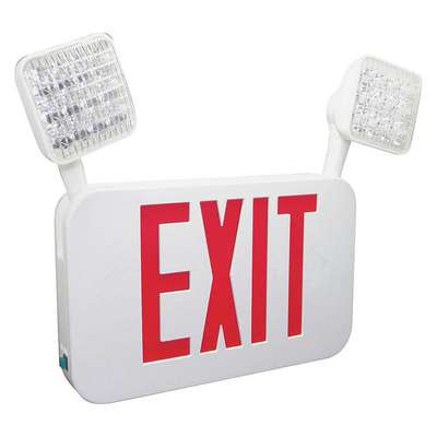 Exit Sign,Red Letter Color,2.