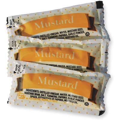 Mustard Packets,0.16 Oz.,PK200