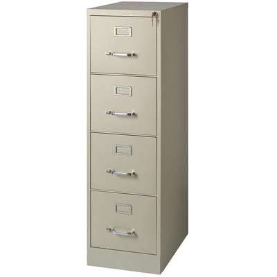 Vertical File Cabinet,Putty,