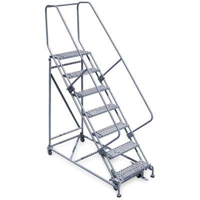 Rolling Ladder,Hndrl,Platfm 70