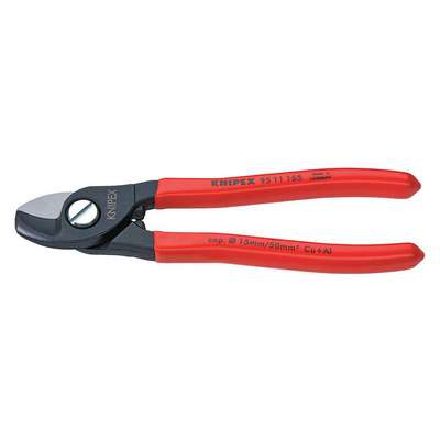 Cable Shears,6-1/2 In L,1/0