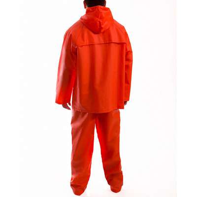 932871-4 Tingley 2-Piece Rain Suit with Jacket/Bib Overall, ANSI