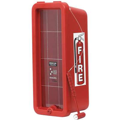 Fire Extinguisher Cabinet,5 Lb.