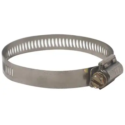 3 1/4" Worm Gear Hose Clamp 9/16 Band Box of 10 SAE #44 Stainless Steel 2 1/4"
