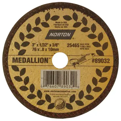Medallion Wheel 3"X 3/16"X 3/8