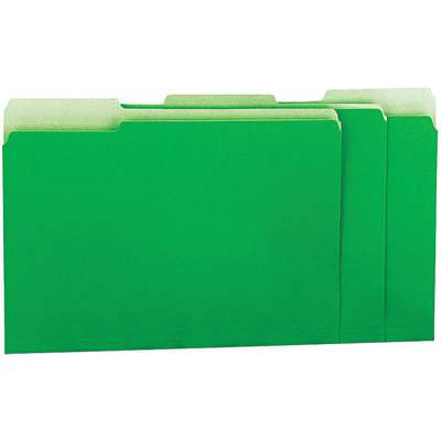 File Folders,Letter,Green,PK100