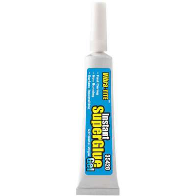 Instant Adhesive,Clear,Tube,20g