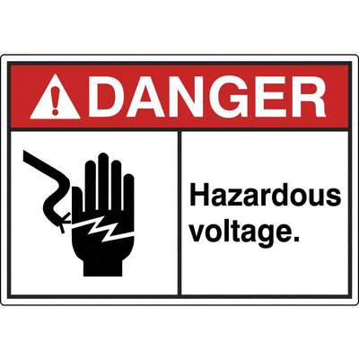Label,Danger Hazardous Voltage,