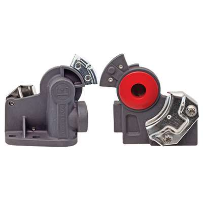 Glad Hand Angle Mount Red