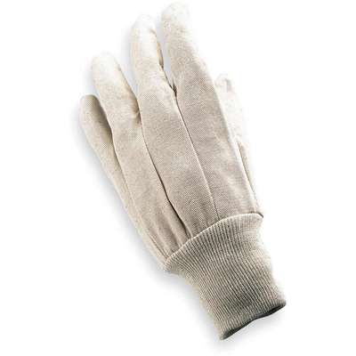 Canvas Gloves,Cotton, L,