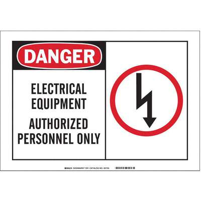 Safety Sign Label,5 In. W,3-1/