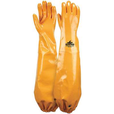 Gloves,Nitrile,L,25"L,Cotton,Pr