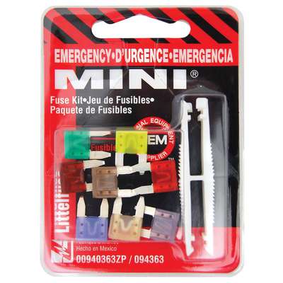 Emergency Mini Fuse Kit W/Pull