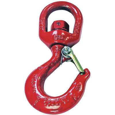 Details about   Generic 803 Swivel Clevis Hook W/ Latch 1.5 Ton 6" Length  NWB 