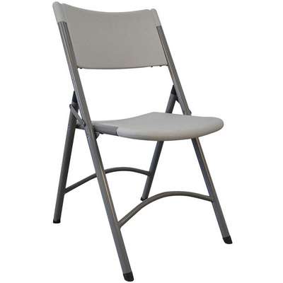 Folding Chair,Blow Molded,White