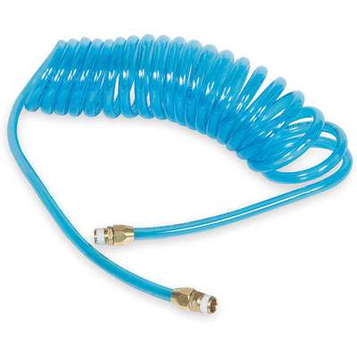 Coiled Air Hose,1/4 In Id x 30
