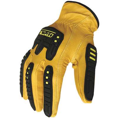 Impact Gloves,2XL,Leather,Tpr,