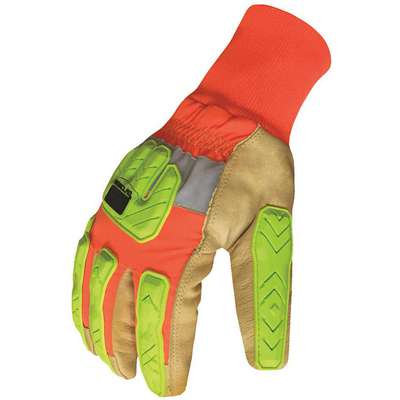 Winter Leather Impact Gloves,M,