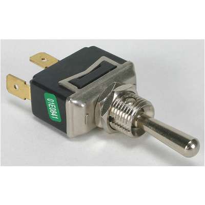 Toggle Switch,Spst,2 Conn.,Mom