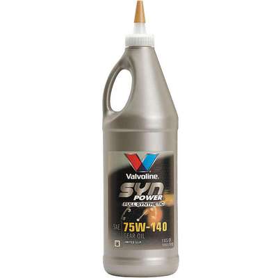 Gear Oil,Full Synthetic,32 Oz,75W-140