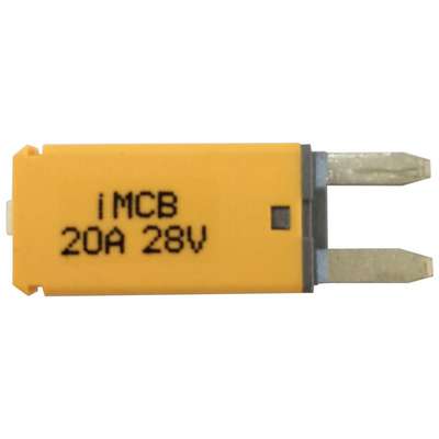 Mini Cb 20 Amp Type 3 Yellow