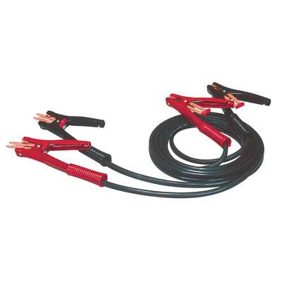 Booster Cable, 500A 12Ft, 5 Awg