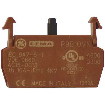 Auxiliary Contact,Iec,1NO,Rear