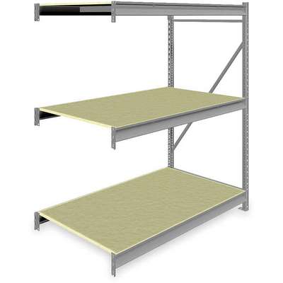 911814-8 Tennsco 3 Shelf, Add-On Bulk Storage Rack; 3800 lb. Shelf ...