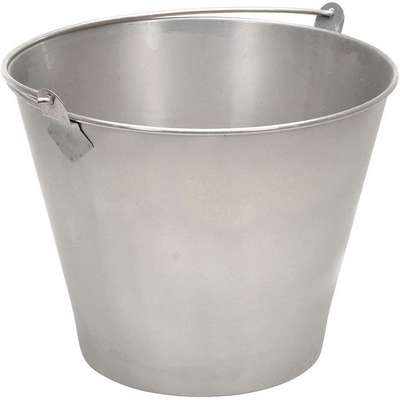 SS Bucket,Cap 3.25 Gal,With