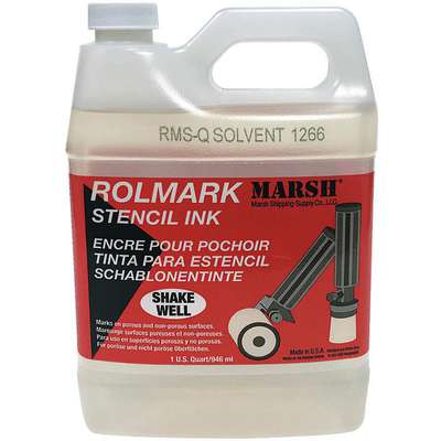 Rolmark Solvent Cleaner,32 Oz.